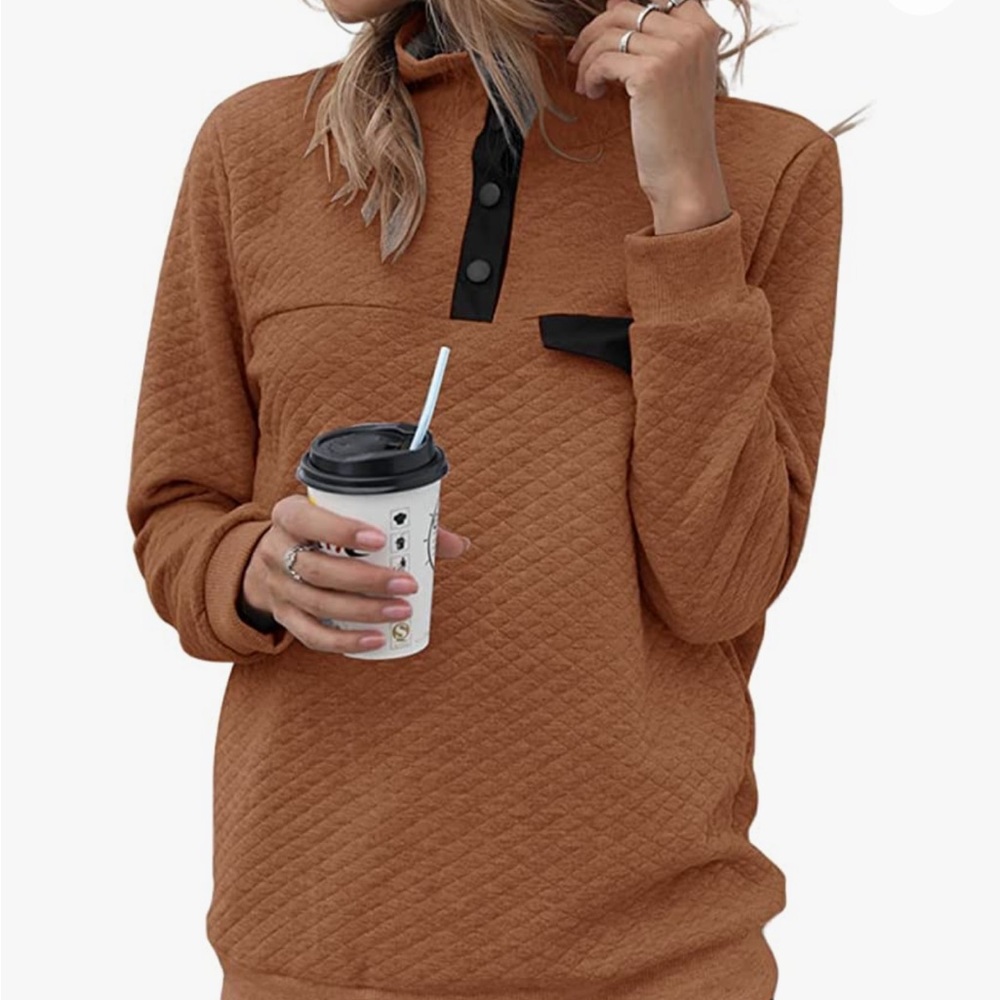 Quilted Pullover - image 1